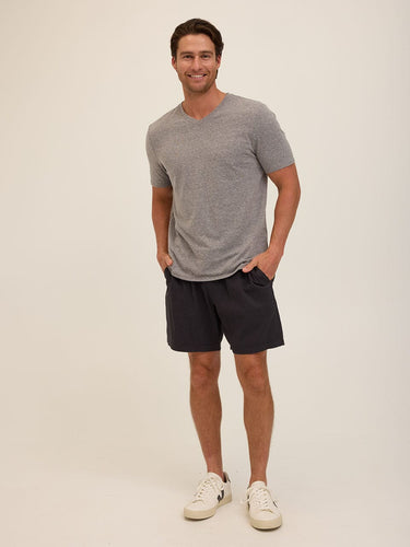 Triblend V-Neck Tee Mens Tops Tshirt Short Threads 4 Thought
