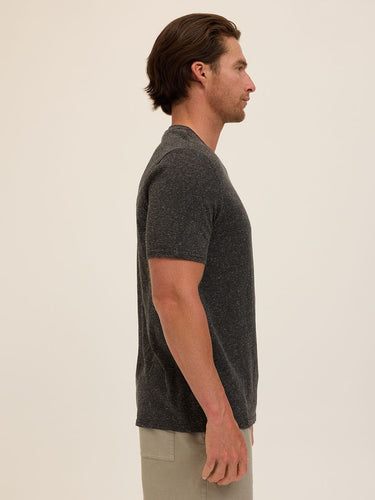 Triblend V-Neck Tee Mens Tops Tshirt Short Threads 4 Thought