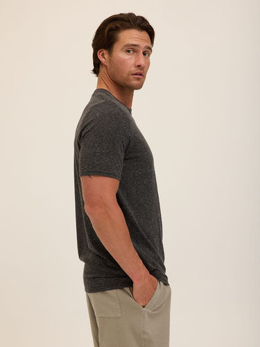 Triblend Crew Neck Tee Mens Tops Tshirt Short Threads 4 Thought