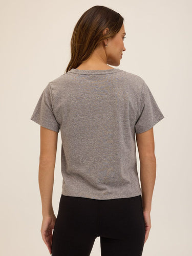 Core Triblend Jersey V-Neck Tee Womens Tops Short Tee Threads 4 Thought