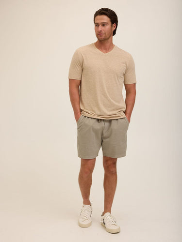 Triblend V-Neck Tee Mens Tops Tshirt Short Threads 4 Thought