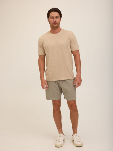 Triblend Crew Neck Tee Mens Tops Tshirt Short Threads 4 Thought