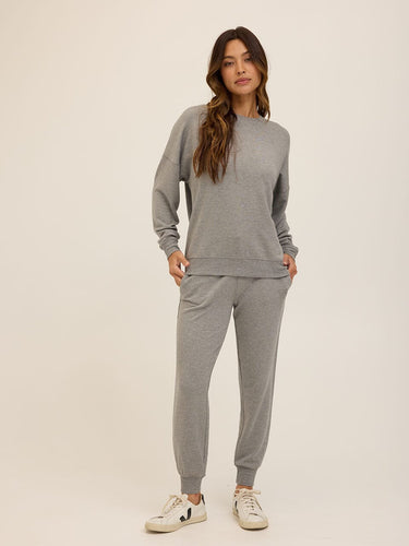 Connie Feather Fleece Jogger Womens Bottoms Sweatpants Threads 4 Thought