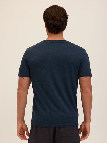 Triblend V-Neck Tee Mens Tops Tshirt Short Threads 4 Thought