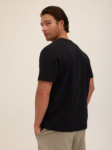 Johnny Organic Cotton Relaxed Crew Tee Mens Tops Tshirt Short Threads 4 Thought