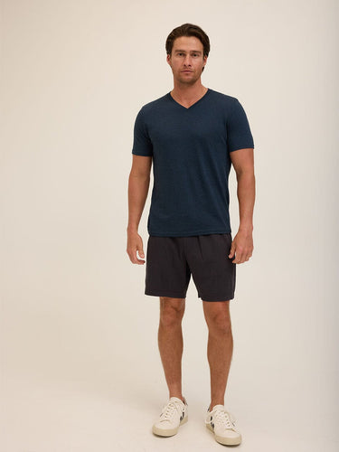 Triblend V-Neck Tee Mens Tops Tshirt Short Threads 4 Thought