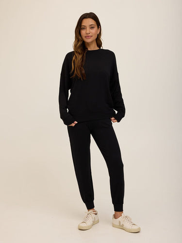 Connie Feather Fleece Jogger Womens Bottoms Sweatpants Threads 4 Thought