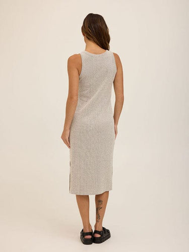 Maddy Stretch Seersucker Tank Midi Dress Womens Dresses Threads 4 Thought