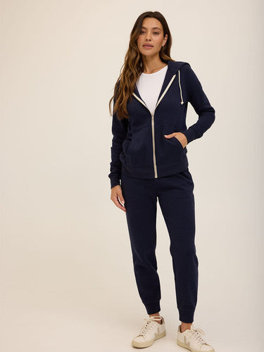 Triblend Zip Hoodie Womens Outerwear Sweatshirt Threads 4 Thought