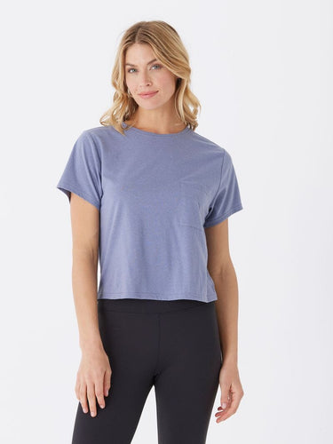 Shelbie Triblend Jersey Pocket Tee Threads 4 Thought
