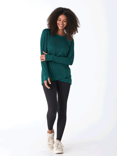 Leanna Feather Fleece Tunic Threads 4 Thought