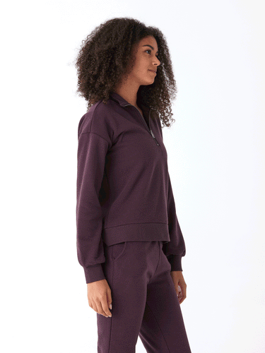 Constance Triblend 1/2-Zip Pullover Threads 4 Thought