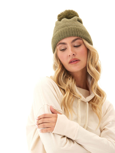 Fuzzy Knit Beanie Accessories Hat Threads 4 Thought