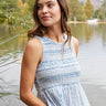 Adrienne Gauze Smocked Midi Dress Womens Dresses Threads 4 Thought 
