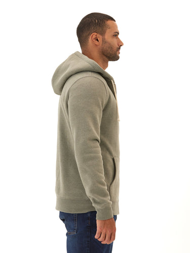 Triblend Zip Fleece Hoodie Mens Outerwear Sweatshirt Threads 4 Thought