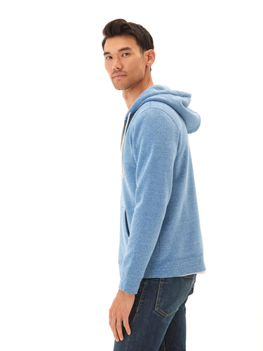 Triblend Zip Fleece Hoodie Mens Outerwear Sweatshirt Threads 4 Thought