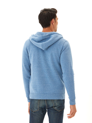 Triblend Zip Fleece Hoodie Mens Outerwear Sweatshirt Threads 4 Thought