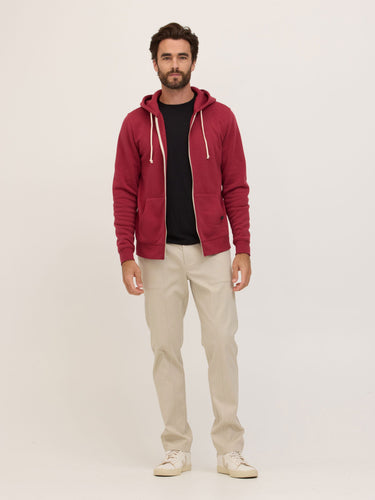 Everyday Triblend Fleece Zip Sweatshirt Mens Outerwear Sweatshirt Threads 4 Thought