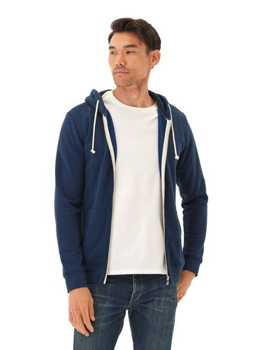 Triblend Zip Fleece Hoodie Mens Outerwear Sweatshirt Threads 4 Thought