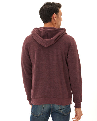 Triblend Zip Fleece Hoodie Mens Outerwear Sweatshirt Threads 4 Thought