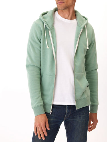 Triblend Zip Fleece Hoodie Mens Outerwear Sweatshirt Threads 4 Thought