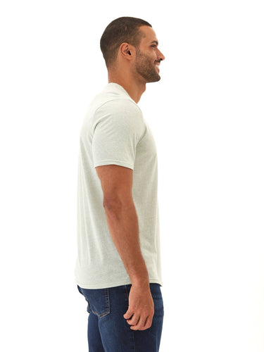 Triblend V-Neck Tee Mens Tops Tshirt Short Threads 4 Thought