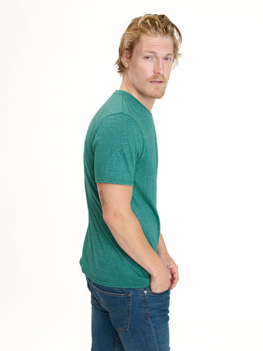 Triblend Short Sleeve V-Neck Tee Mens Tops Tshirt Short Threads 4 Thought