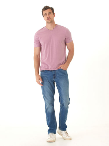 Triblend V-Neck Tee Mens Tops Tshirt Short Threads 4 Thought