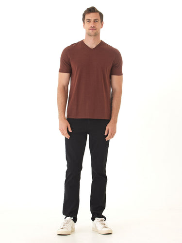 Triblend SS V-Neck Tee Threads 4 Thought