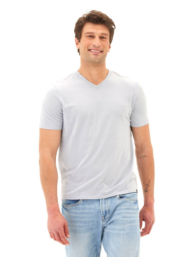 Triblend V-Neck Tee Mens Tops Tshirt Short Threads 4 Thought