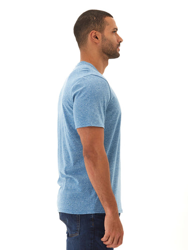 Triblend V-Neck Tee Mens Tops Tshirt Short Threads 4 Thought