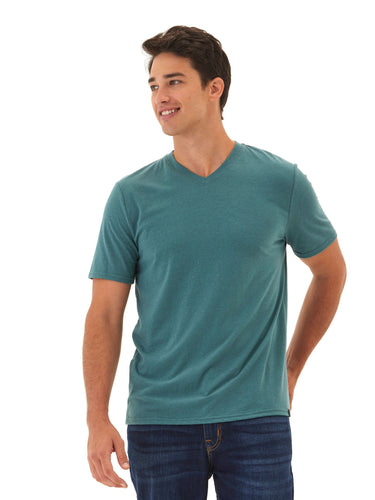 Triblend V-Neck Tee Mens Tops Tshirt Short Threads 4 Thought