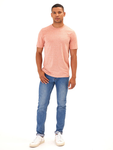Triblend Crew Neck Tee Mens Tops Tshirt Short Threads 4 Thought