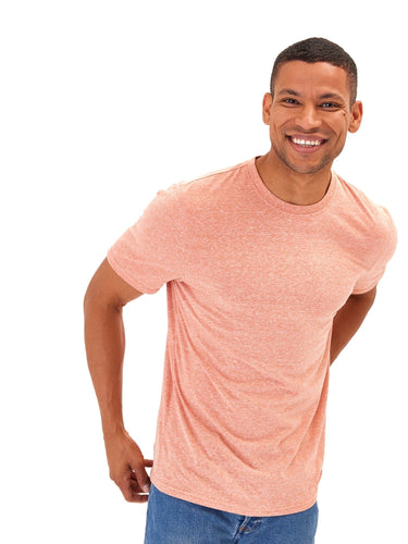 Triblend Crew Neck Tee Mens Tops Tshirt Short Threads 4 Thought