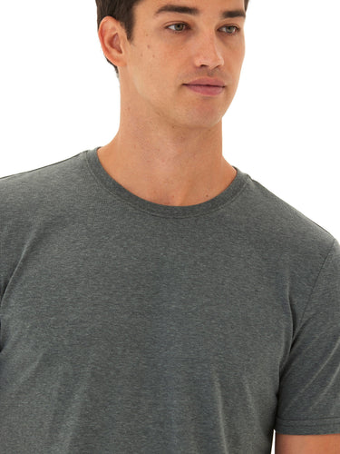 Triblend Crew Neck Tee Mens Tops Tshirt Short Threads 4 Thought