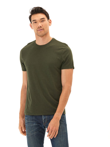 Triblend Crew Neck Tee Mens Tops Tshirt Short Threads 4 Thought