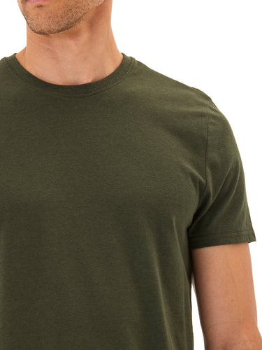 Triblend Crew Neck Tee Mens Tops Tshirt Short Threads 4 Thought