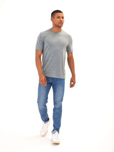 Triblend Crew Neck Tee Mens Tops Tshirt Short Threads 4 Thought