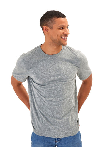 Triblend Crew Neck Tee Mens Tops Tshirt Short Threads 4 Thought