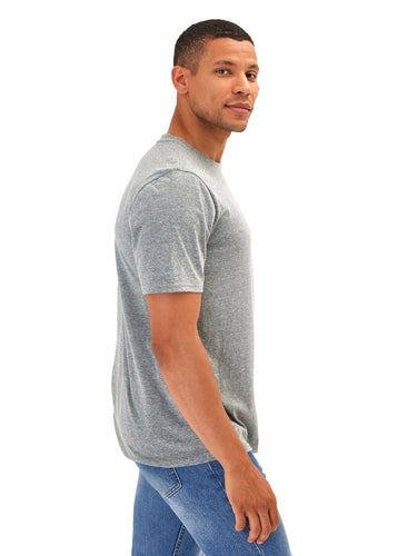 Triblend Crew Neck Tee Mens Tops Tshirt Short Threads 4 Thought