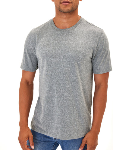 Triblend Crew Neck Tee Mens Tops Tshirt Short Threads 4 Thought
