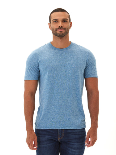 Triblend Crew Neck Tee Mens Tops Tshirt Short Threads 4 Thought