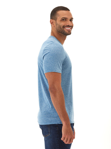 Triblend Crew Neck Tee Mens Tops Tshirt Short Threads 4 Thought
