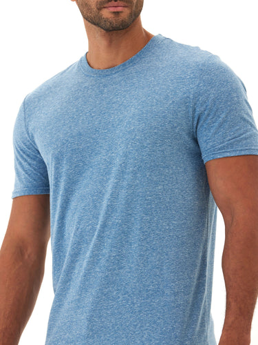 Triblend Crew Neck Tee Mens Tops Tshirt Short Threads 4 Thought