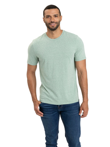 Triblend Crew Neck Tee Mens Tops Tshirt Short Threads 4 Thought