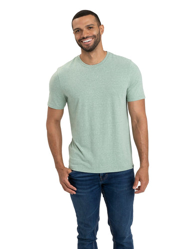 Triblend Crew Neck Tee Mens Tops Tshirt Short Threads 4 Thought