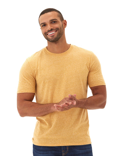 Triblend Crew Neck Tee Mens Tops Tshirt Short Threads 4 Thought