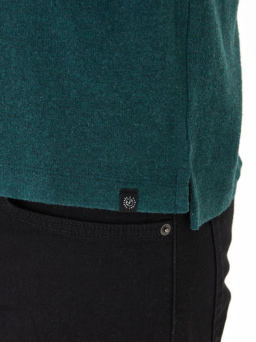 Henrique Sweater Knit Long Sleeve Polo Mens Outerwear Sweater Threads 4 Thought