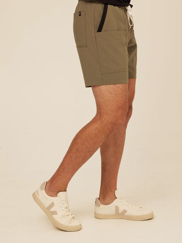 Kai Contrast Pocket Essential Eco Woven Short Threads 4 Thought