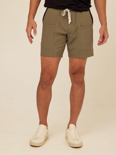 Kai Contrast Pocket Essential Eco Woven Short Threads 4 Thought